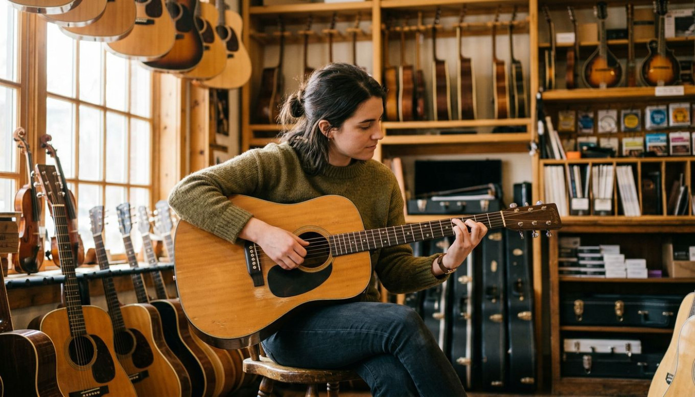 Pourquoi choisir son instrument en boutique change la donne